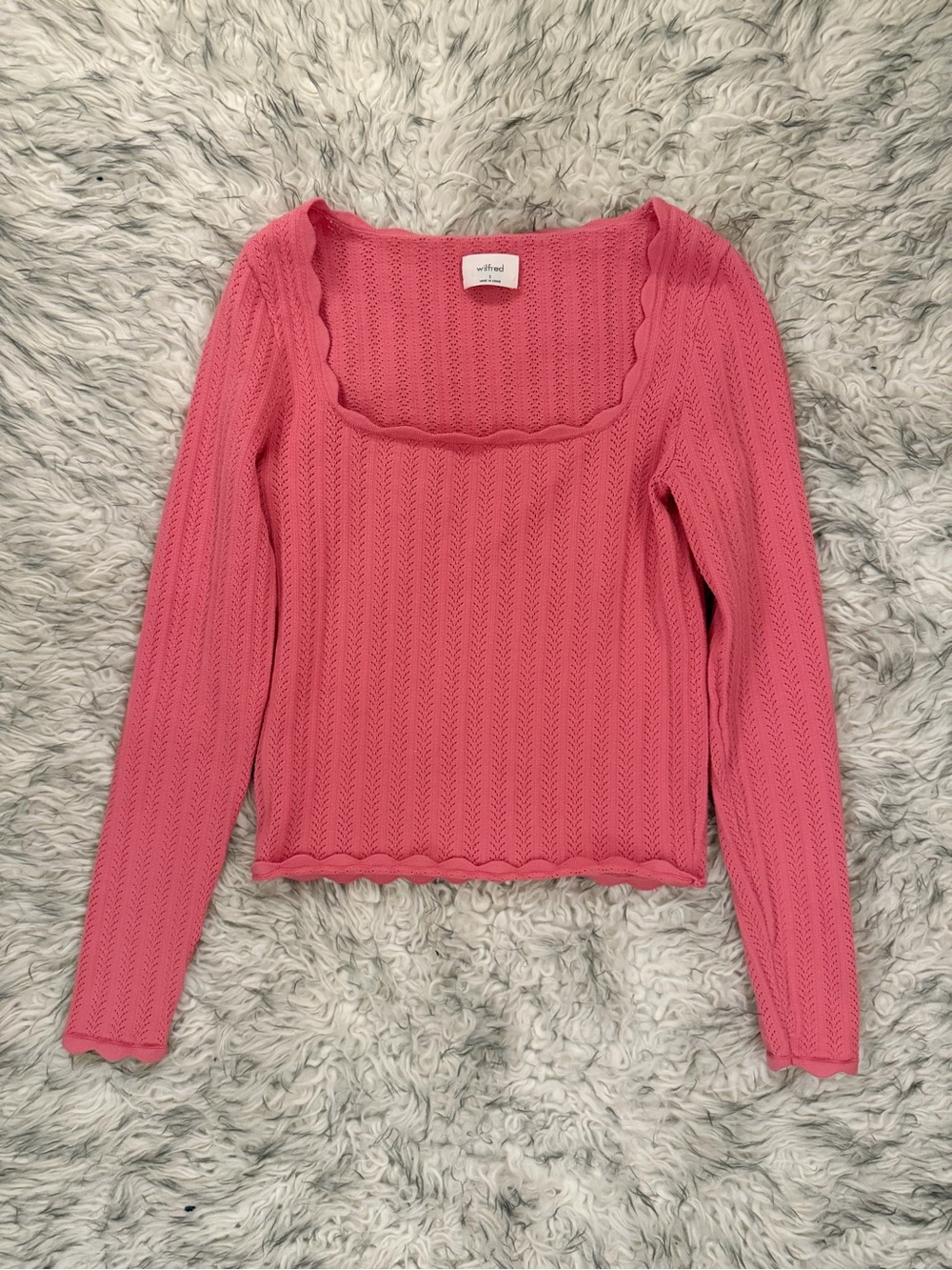 Wilfred ‘Parcel’ Sweater - Petunia Pink